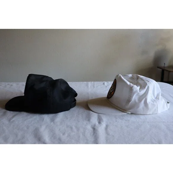 Denver Corvette Association DCA Patch Black Hat +Bonus White Hat (bad condition) - Picture 11 of 16